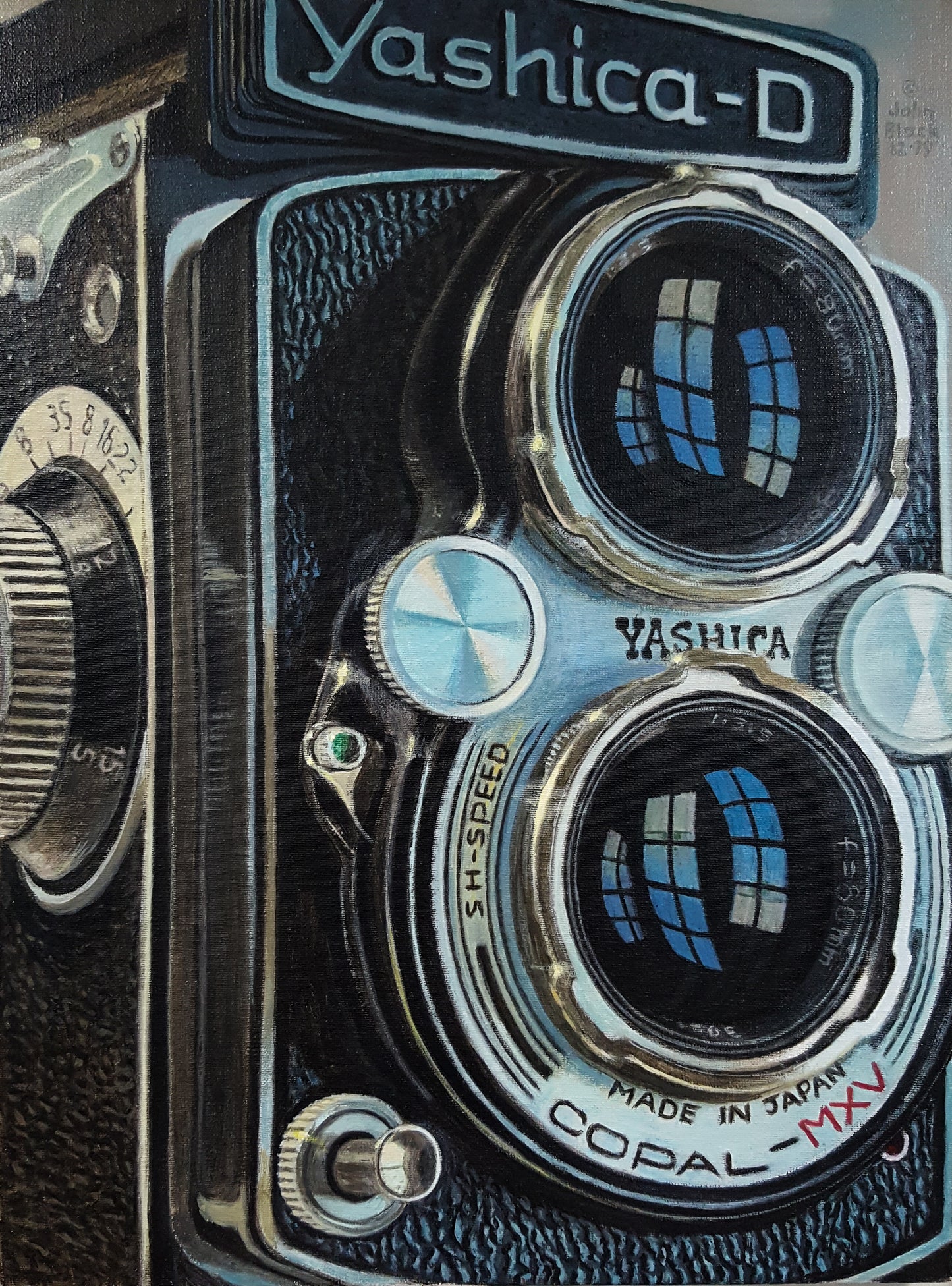 Unframed Print of Yashica-D Still Life