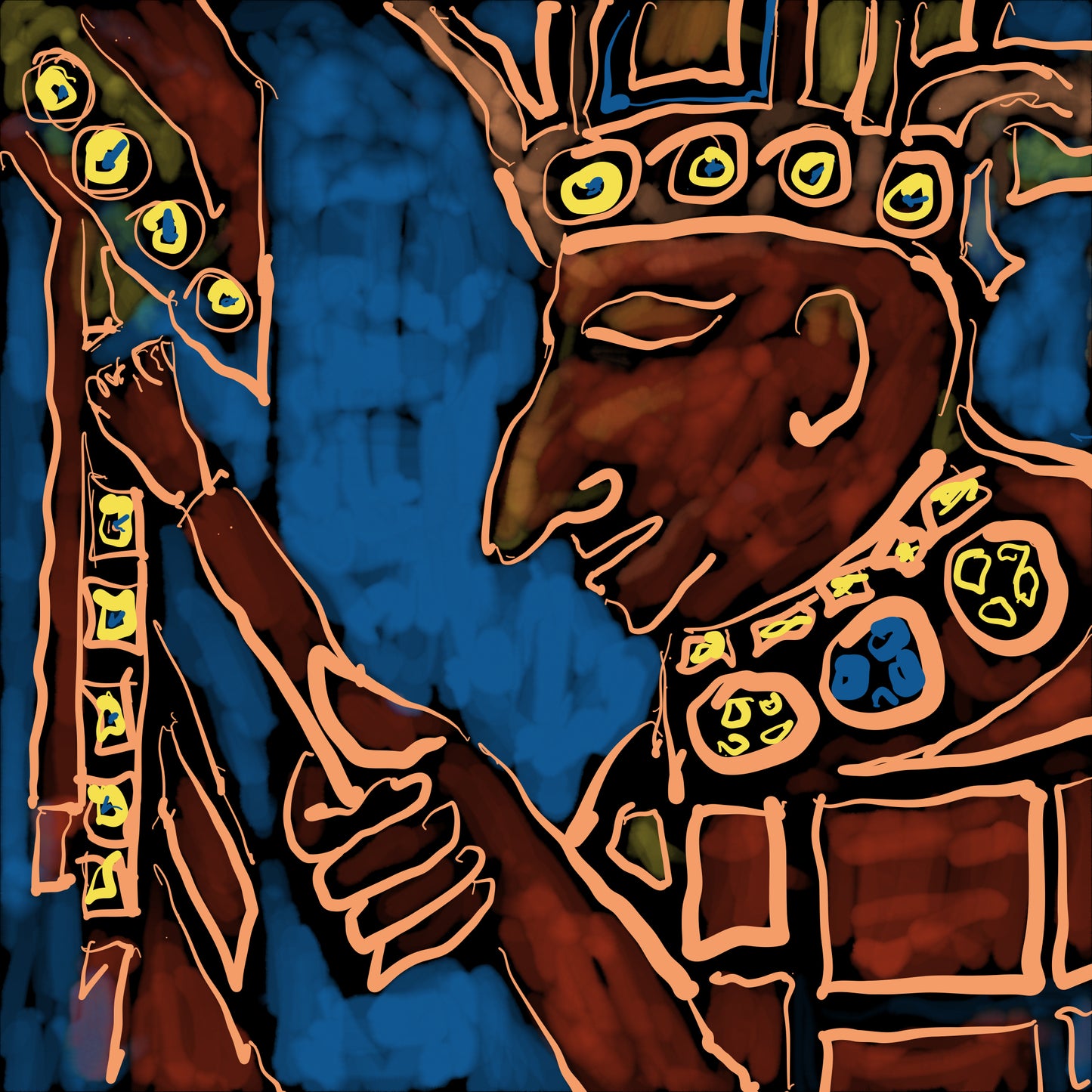 Mayan Painter
